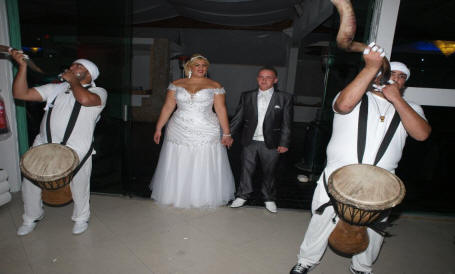 מתופפים לחתונה באירוע בחיפה